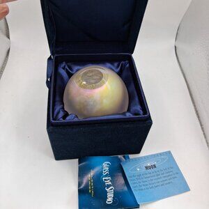 Glass Eye Studio Paperweight Celestial MOON *READ* Marked GES 04